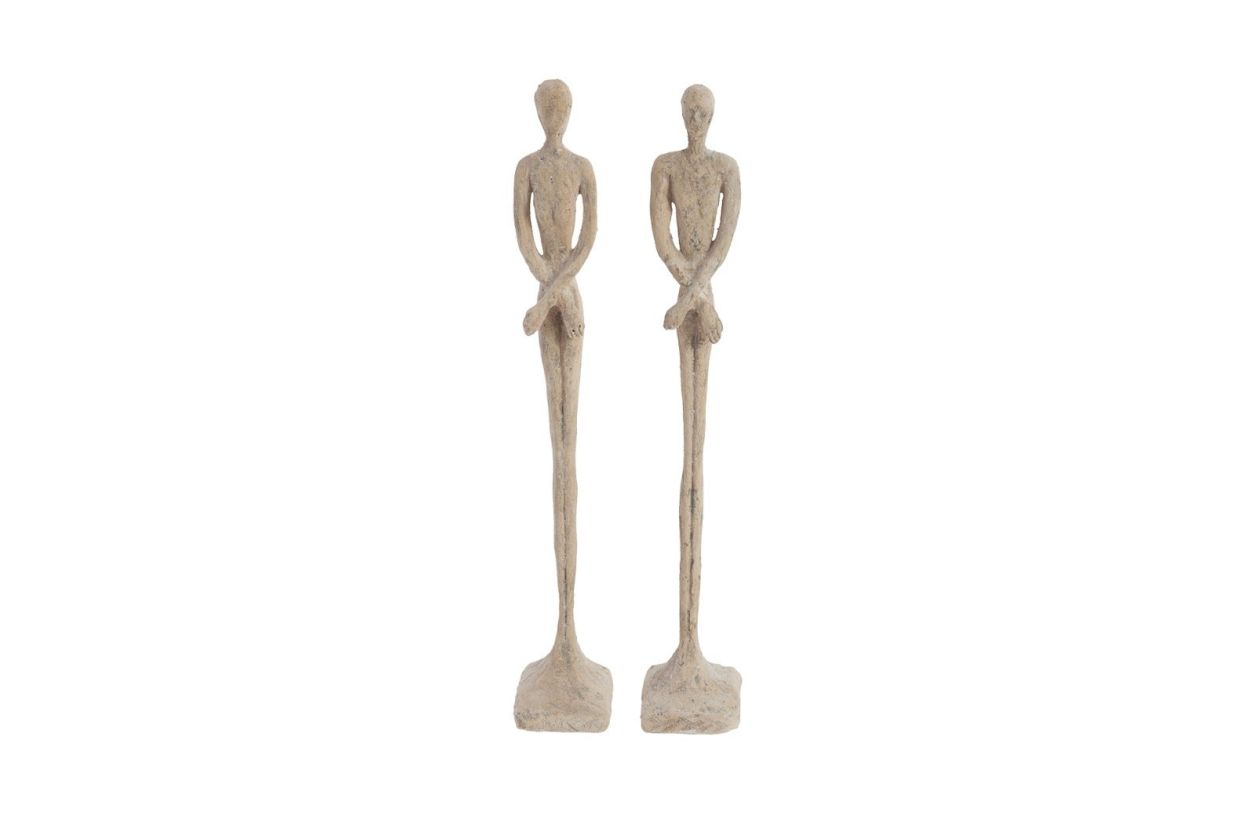 Phillips Collection Lloyd and Lottie Extra Small Sculpture Set in Roman Stone PH67647 CODE:UNIV20 for 20% Off