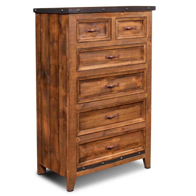 Sunset Trading Urban Rustic Chest in Industrial Pine HH-4365-330 CLOSEOUT