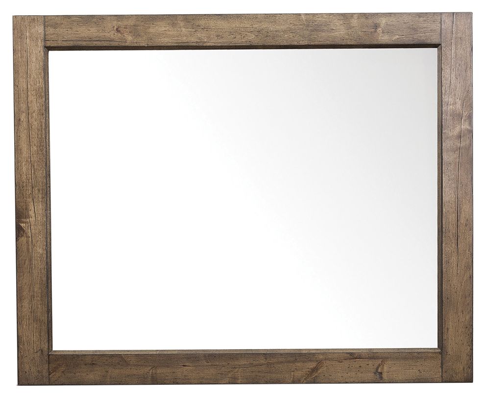 Emma Mason Signature Deana Landscape Mirror in Rustic Amber