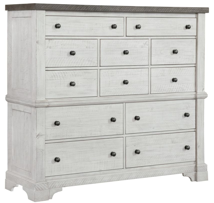 Samuel Lawrence Valley Ridge Gentlemens Chest in White S786-045A;S786-045B