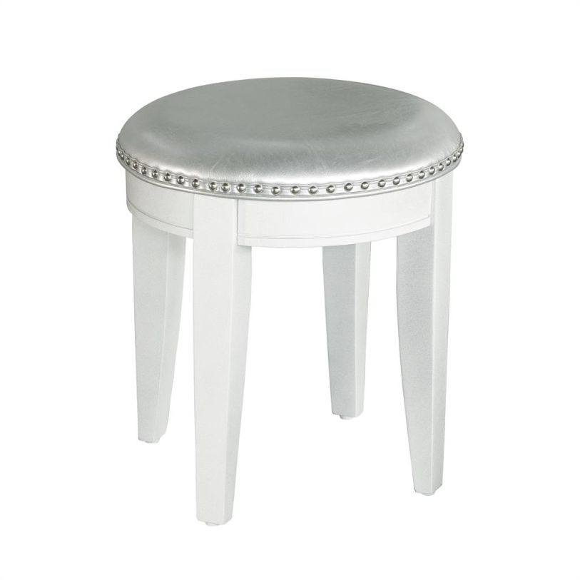 Samuel Lawrence Starlight Vanity Stool in White S808-780 CLOSEOUT