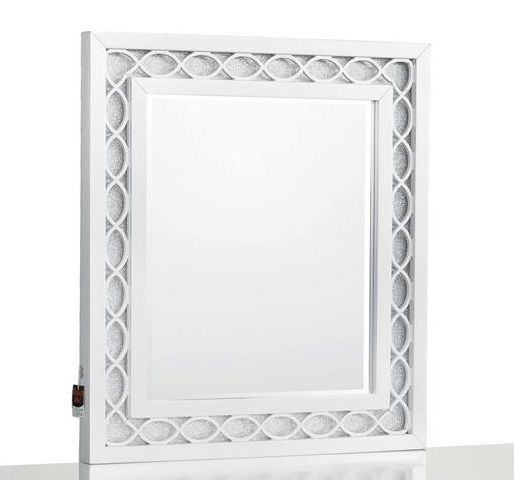 Samuel Lawrence Starlight Vanity Mirror w/ LED Lights in White S808-032 CLOSEOUT