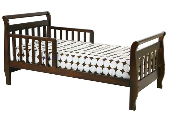 DaVinci Baby Sleigh Toddler Bed in Espresso M2990Q