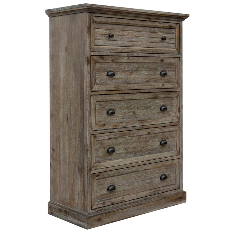 Sunset Trading Sumpter Chest in Brush Gray CF-3041-0441