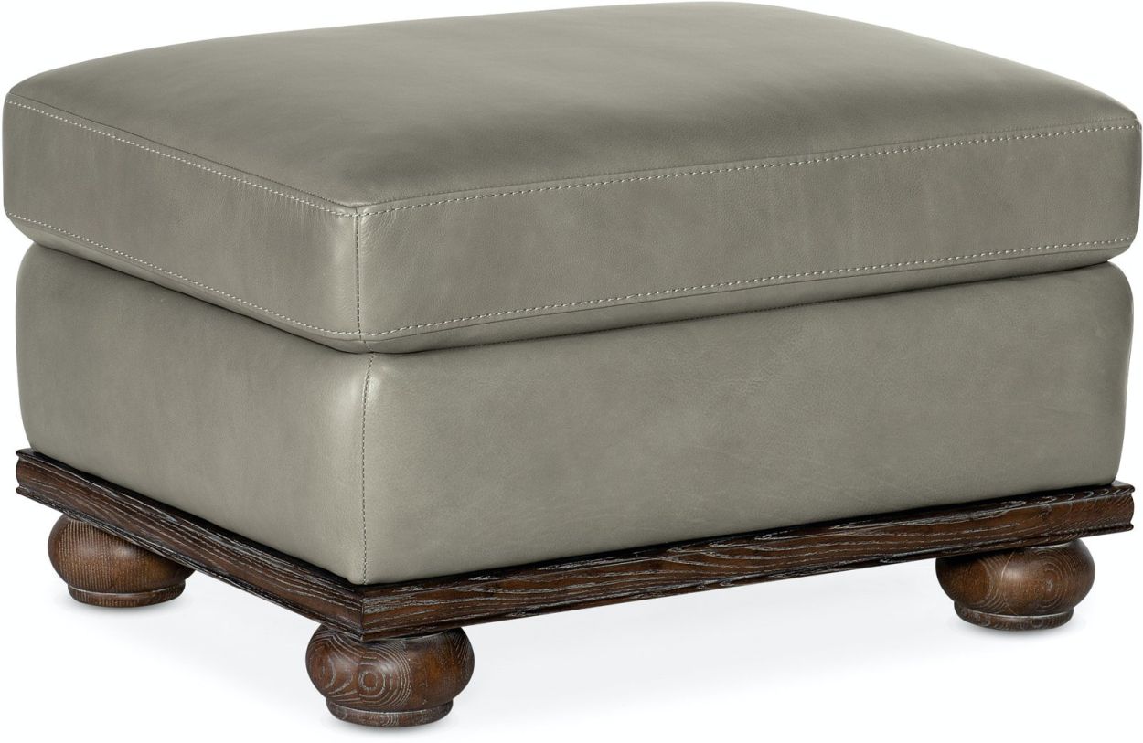 Hooker Furniture SS William Ottoman in Grey SS707-OT-094