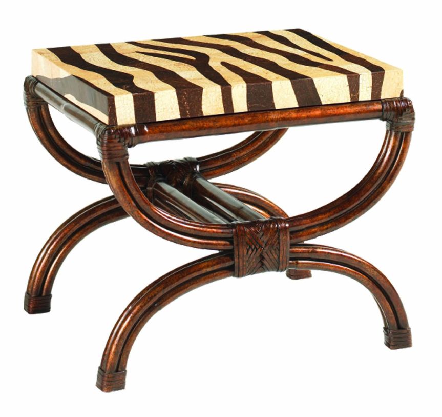 Tommy Bahama Royal Kahala Striped Delight Accent Table  PROMO