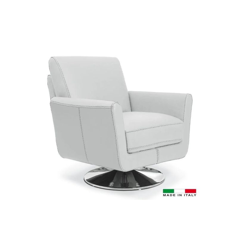 Bellini Syria Accent Chair in White  PROMO