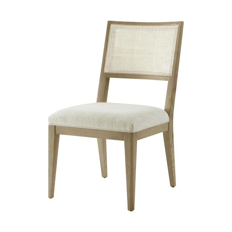 Theodore Alexander Catalina Dining Side Chair in Dune TA40016.1CGN (Set of 2)  CODE:UNIV20 for 20% Off