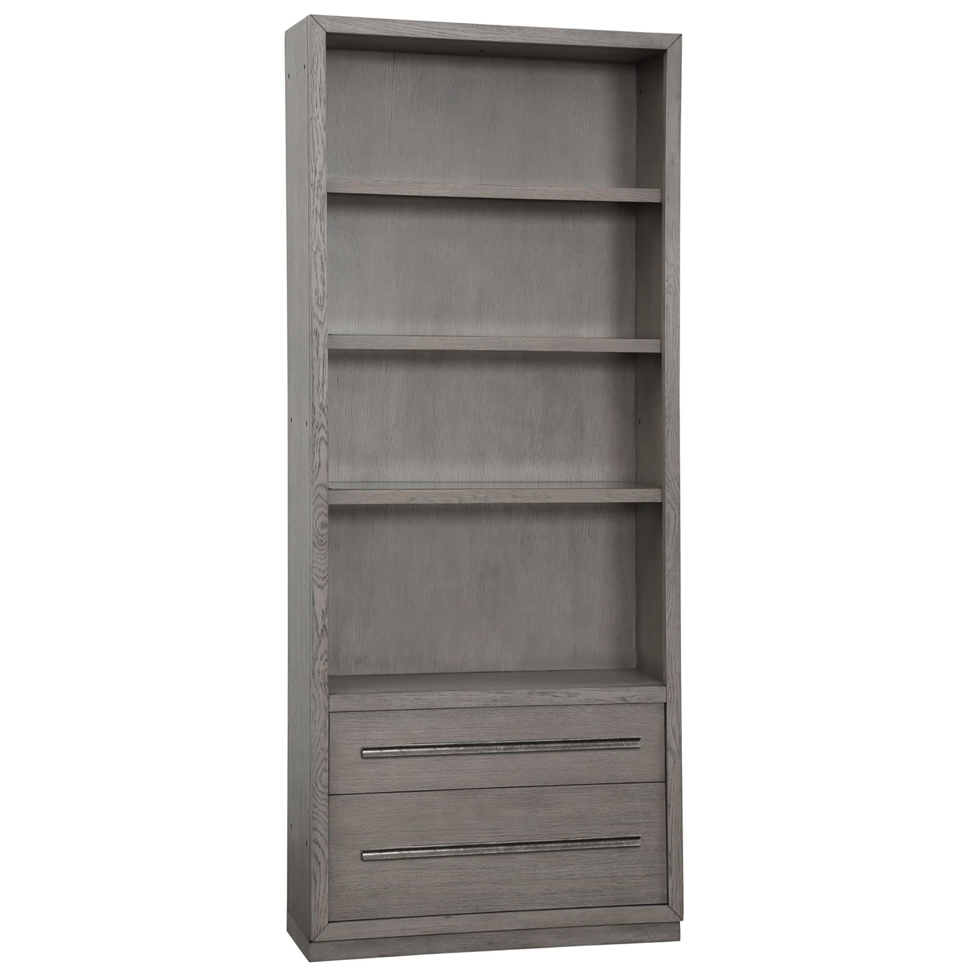 Parker House Pure Modern – Open Top Bookcase (36″) – Moonstone