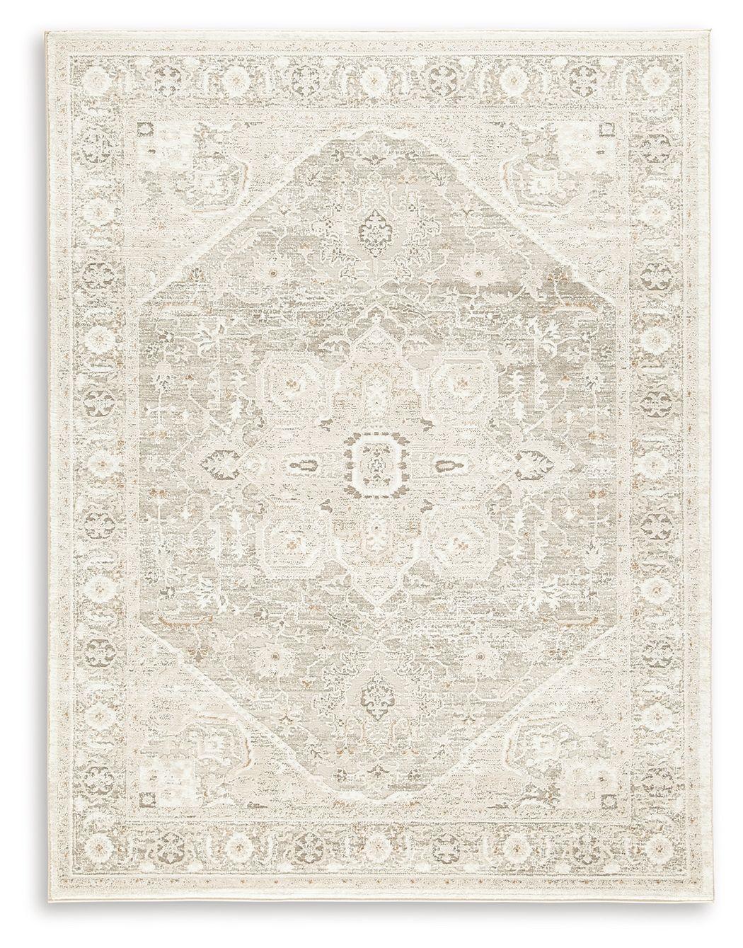 Ashley Gatwell Medium Rug – Ivory/Gray/Tan