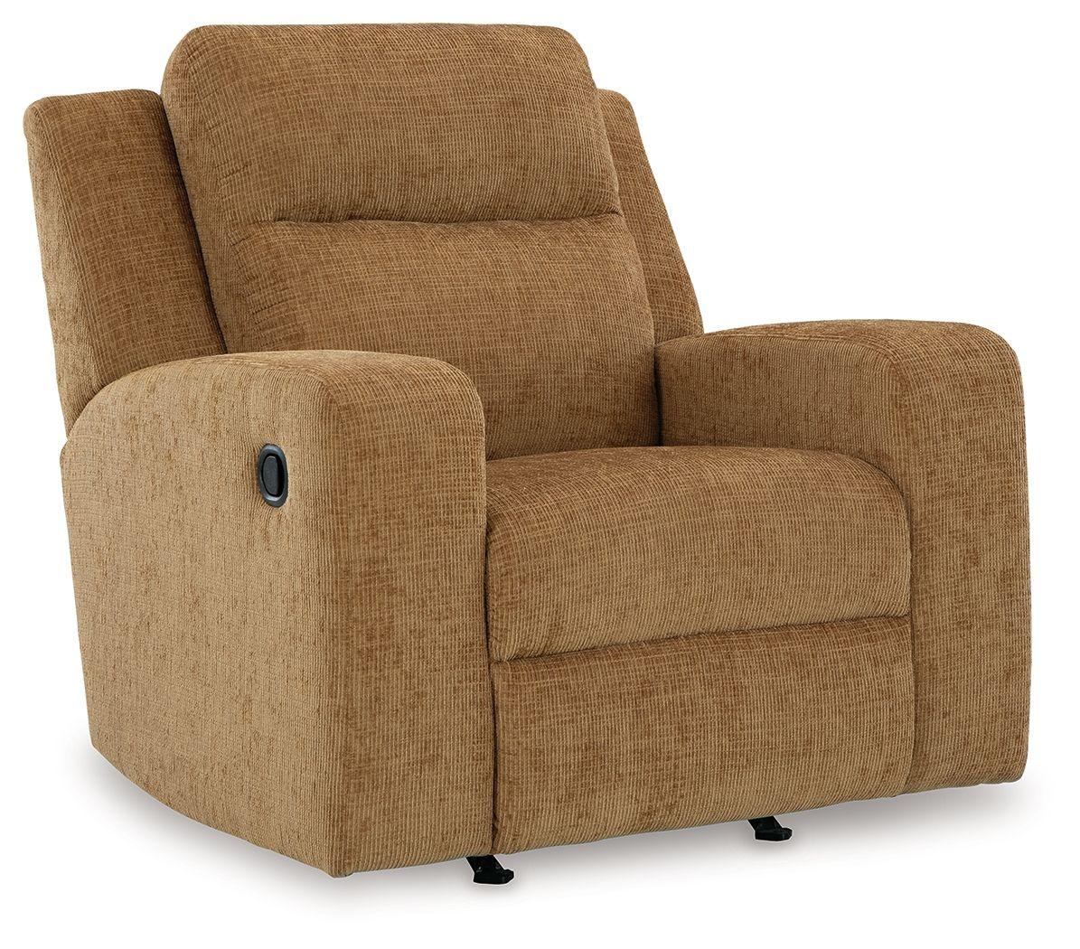 Ashley Kanlow Rocker Recliner – Honey