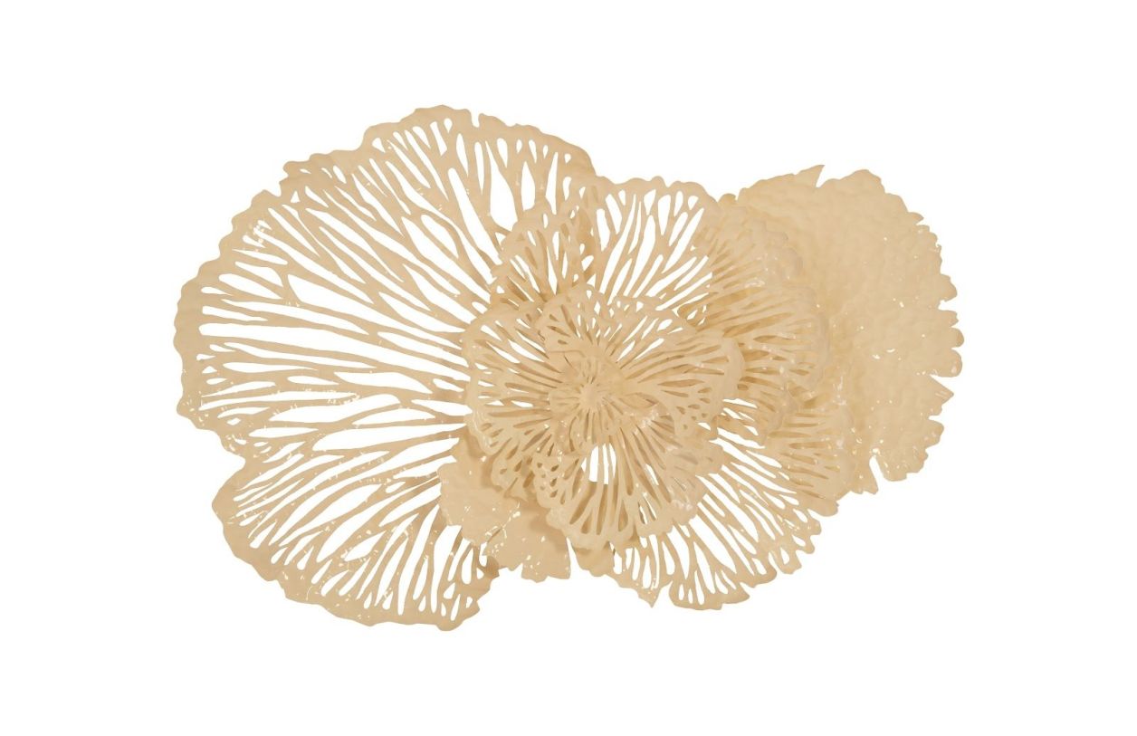 Phillips Collection Medium Flower Wall Art in Ivory TH83084 CODE:UNIV20 for 20% Off