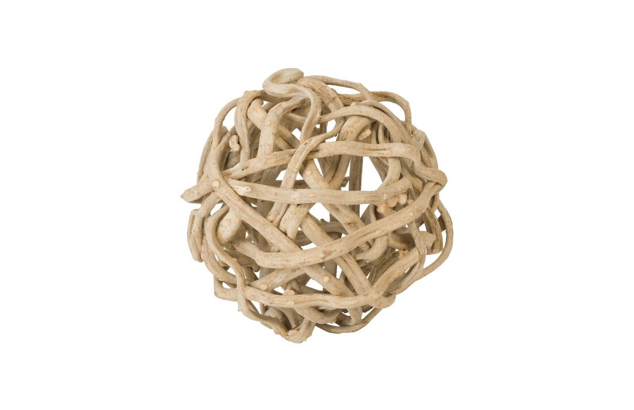 Phillips Collection Vine Small Decorative Ball in Natural TH97922 CODE:UNIV20 for 20% Off