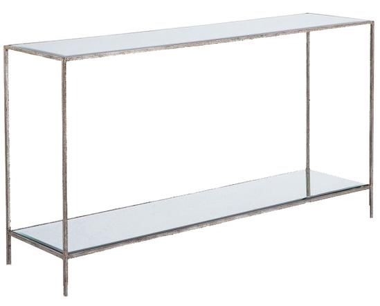 Artesia Ross Console Table in Silver V1-ROSS-CON-SIL