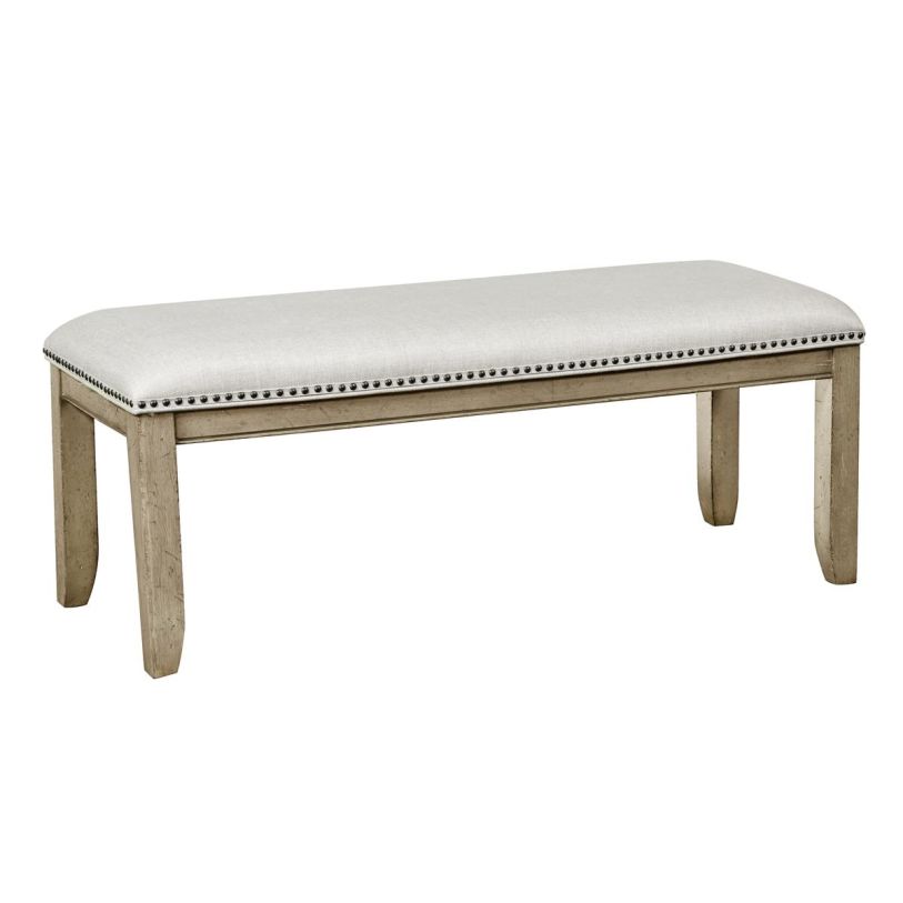 Samuel Lawrence Prospect Hill Bench in Weathered Gray S082-180 CLOSEOUT