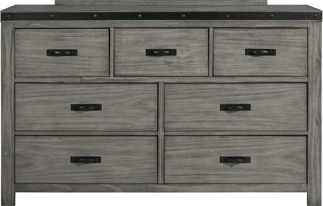 Elements International Wade Dresser in Gray WE600DR