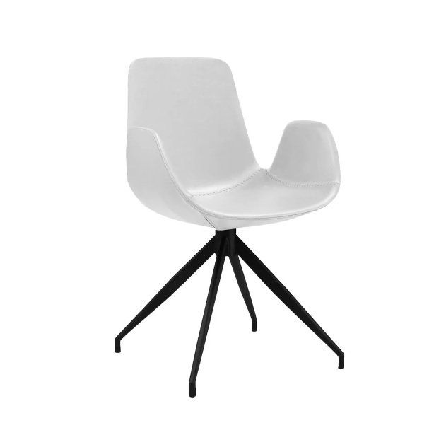 Bellini York Dining Chair in White  PROMO